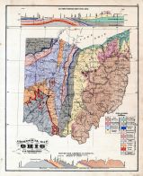 Geological Map, Muskingum County 1875
